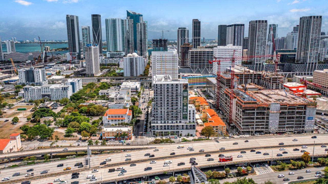 Stylish Unit In Downtown Miami With Free Parking Leilighet Eksteriør bilde